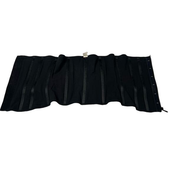 3XL‎ Colombian Waist Trainer Corset Full Zip Plus Size Sexy Romantic Goth Grunge - Picture 2 of 6